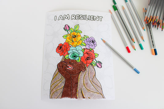 Colors Of Positivity:Affirmation Coloring Book Volume II