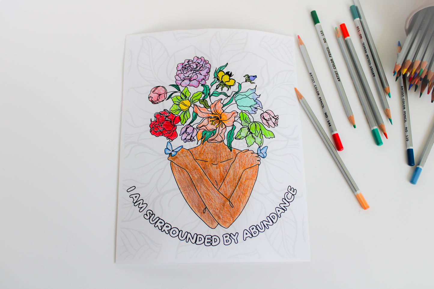 Colors Of Positivity:Affirmation Coloring Book Volume II