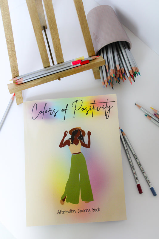 Colors of Positivity: Affirmation Coloring Book