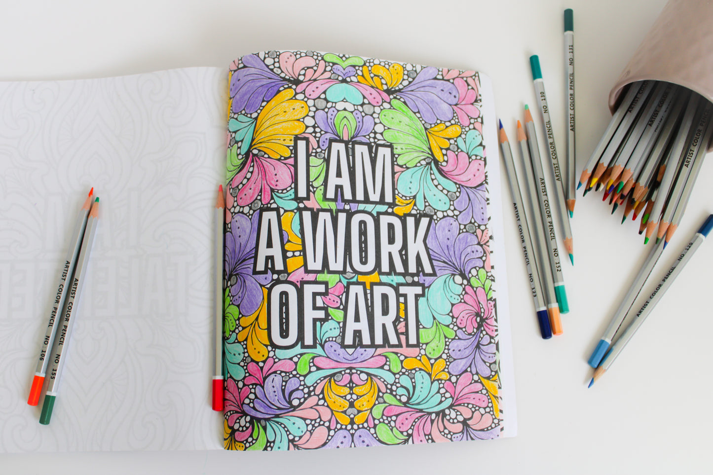 Colors of Positivity: Affirmation Coloring Book